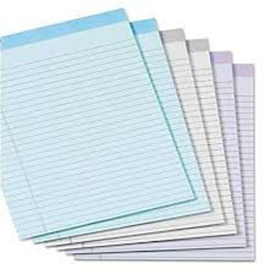Picture of Lotus A4 - Both Side Coloured Ruled Sheets