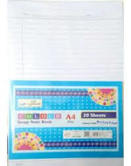 Picture of A4 One Sided Ruled (Interleaf) Project Sheets