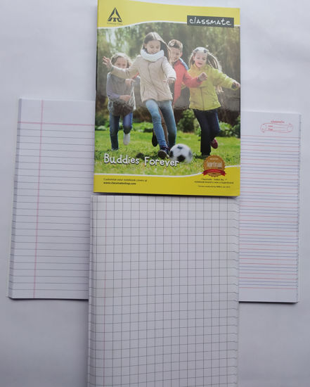 Picture of Classmate Copy - (3 in 1 with Hindi Single Line) - 120 Page