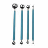 Picture of Mandala Emboss Modelling Ball Tools - Steel Dot Tools - Clay Pottery Ceramic