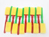 Picture of Yellow Sponge Paint Brush with Plastic Handle for Children - 12 Pcs