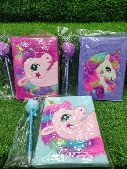 Picture of UNicorn Feather Diary  with Pen